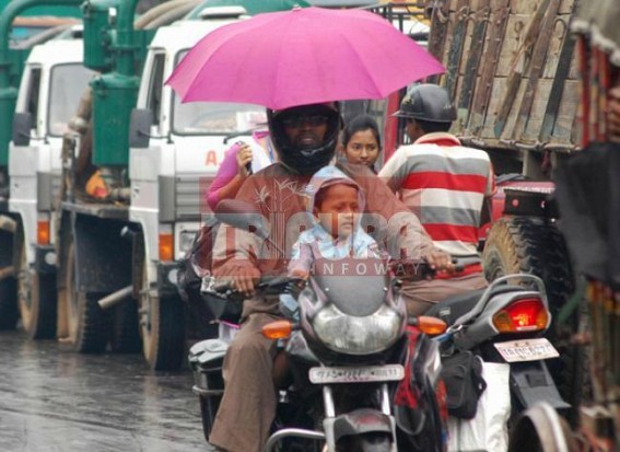 IMD predicts more showers for Tripura